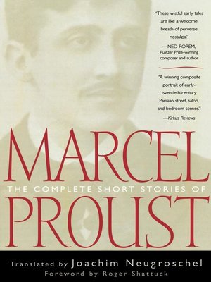 cover image of The Complete Short Stories of Marcel Proust